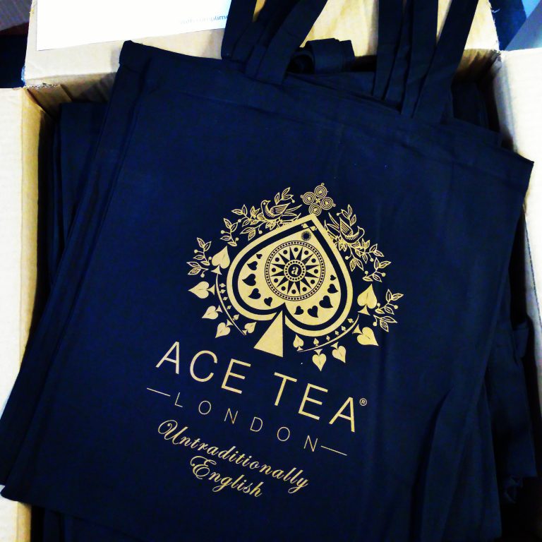 ACE TEA LONDON COTTON TOTE BAG Ace Tea London